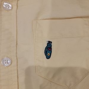 Kids golf button up